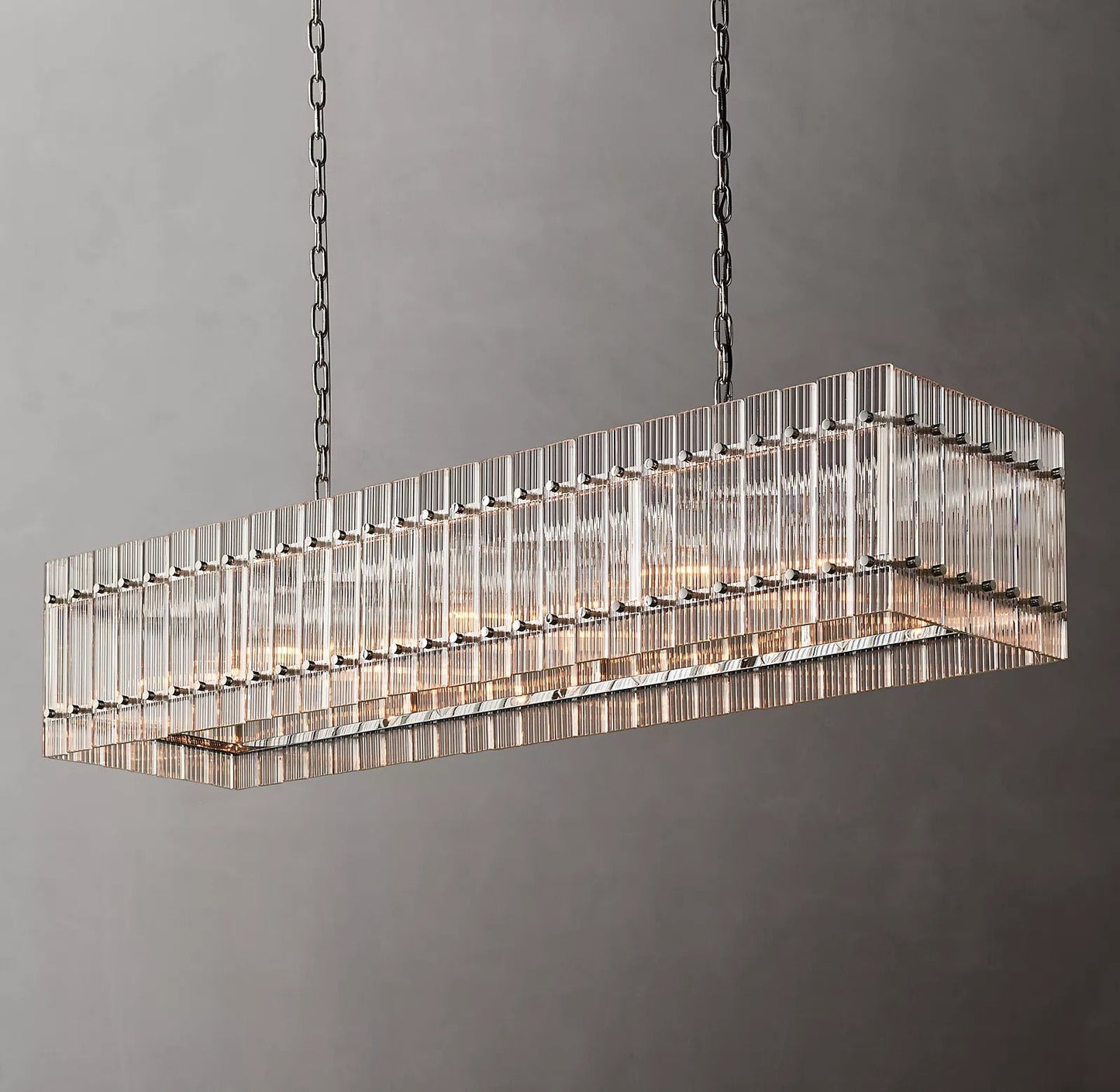 Marcus Rectangle Chandelier 54"