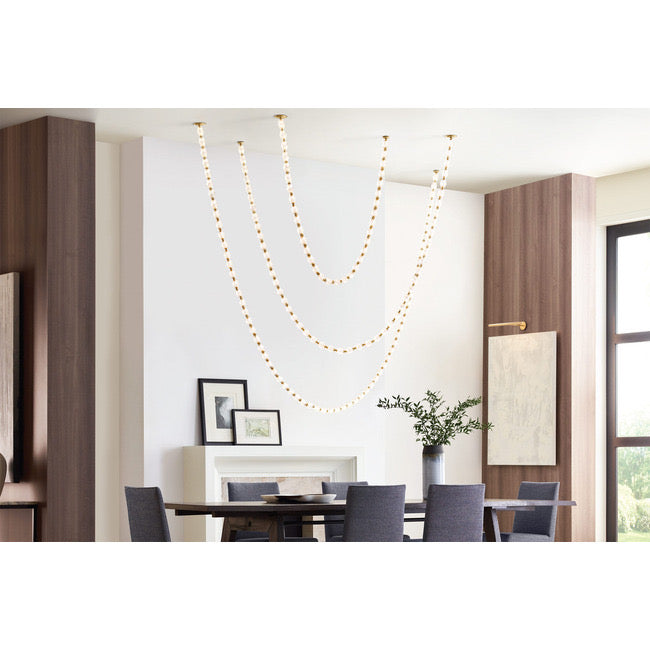 Modern Collier LED Pendant 12ft/10ft(customize)