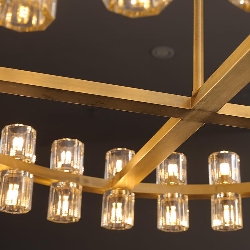 Arcachon Crystal Round Chandelier 42"(customized size)