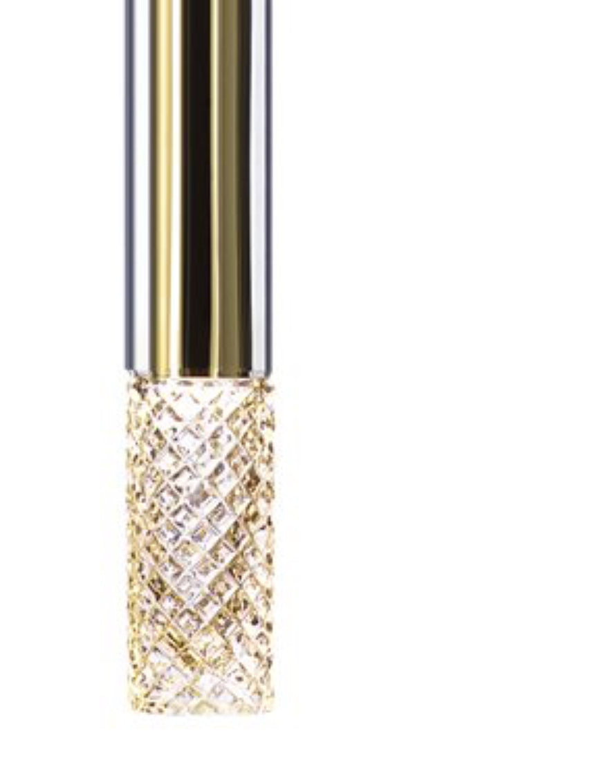Flare Solitarie pendant Cluster of 7 / Gold Finish