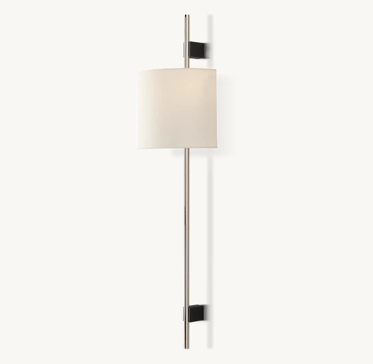 VELA ROUND BAR SCONCE - ROUND SHADE
