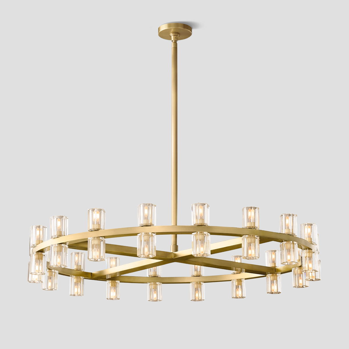Arcachon Crystal Round Chandelier 42"(customized size)