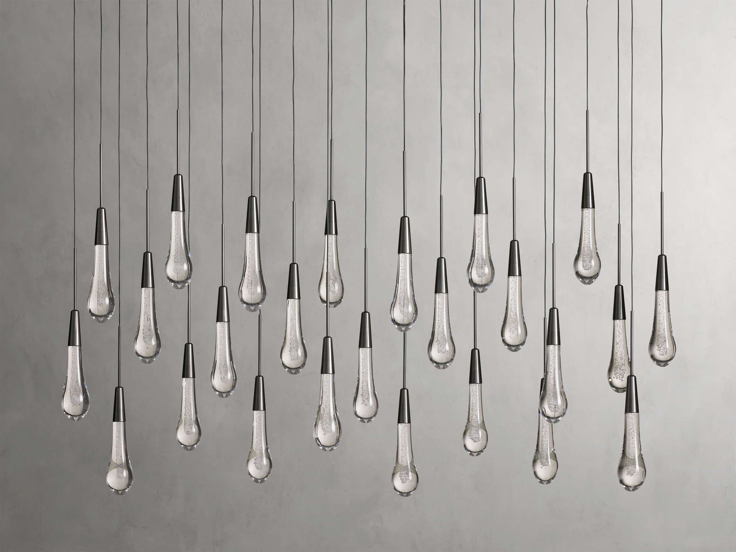 Solitaire Linear Chandelier 37"50"70"87"120"