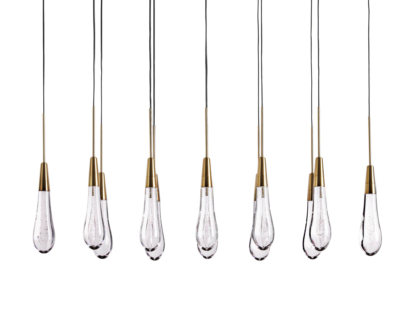 Solitaire Linear Chandelier 37"50"70"87"120"