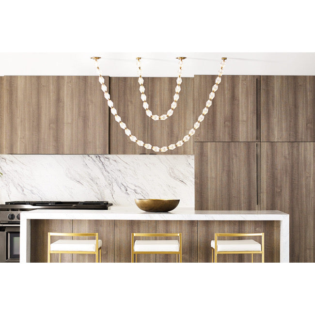 Modern Collier LED Pendant 12ft/10ft(customize)