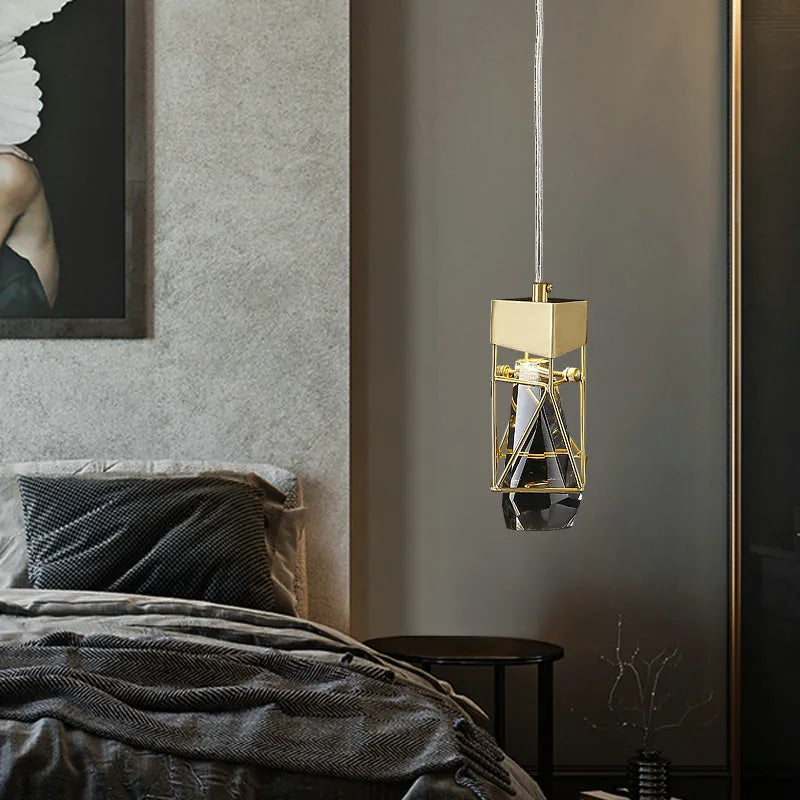 Riley Modern Crystal Pendant 1 Lights