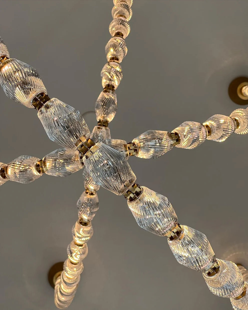Modern Collier LED Pendant 12ft/10ft(customize)
