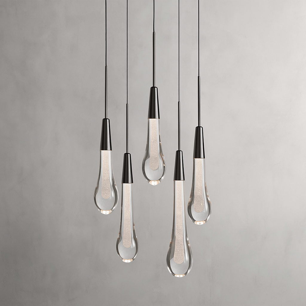 Solitaire 5 Light Pendant