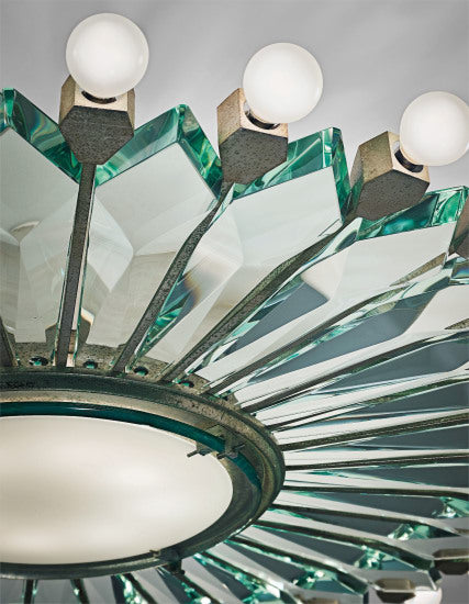 Max Ingrand Rare ceiling light