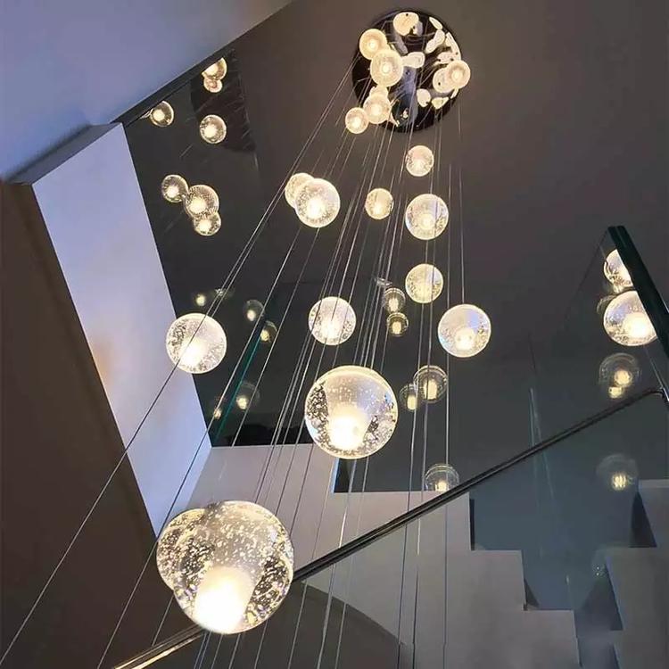 Adonis Suspension Water Drop Chandelier customized( 48-Light 100x160)