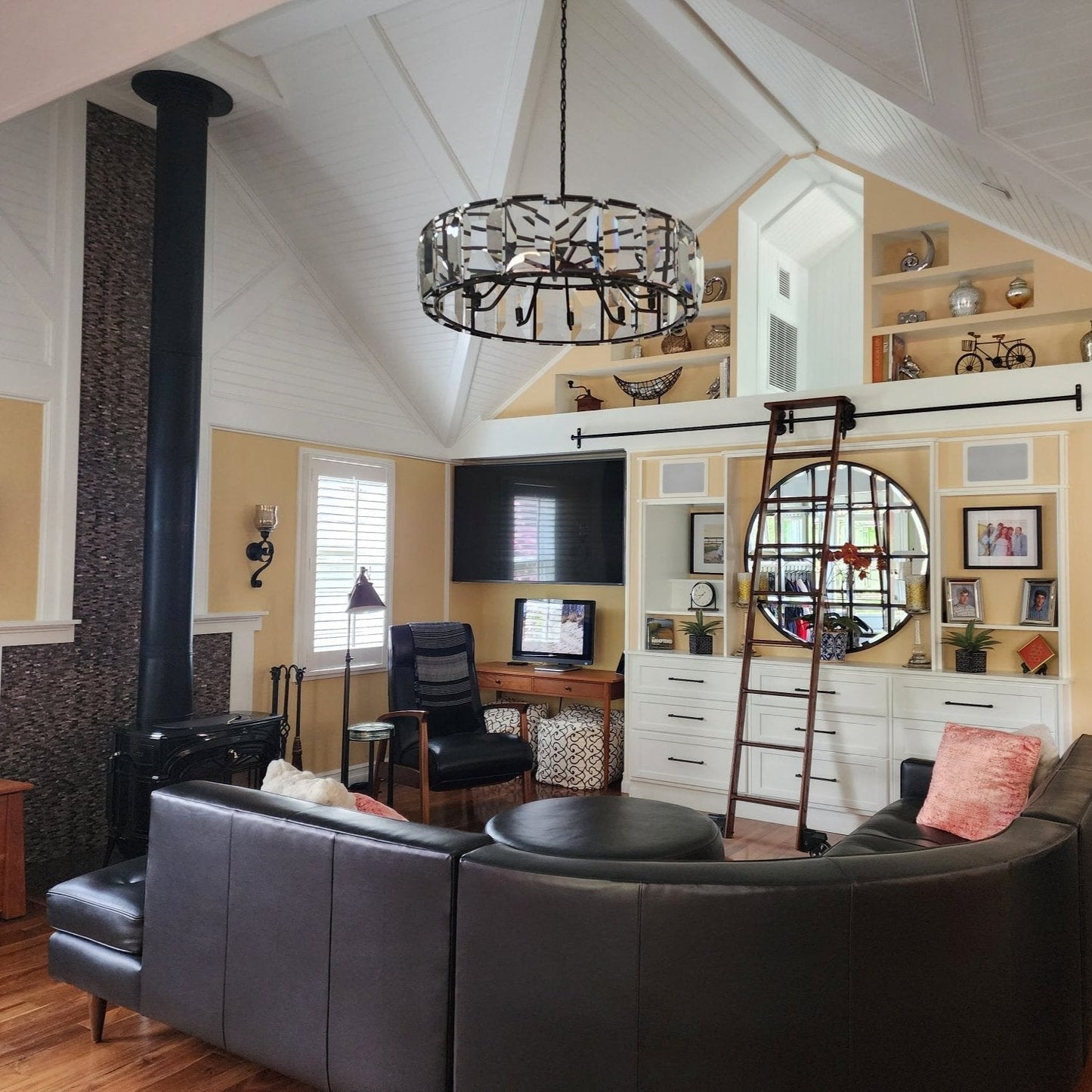(sample order)Harlow Multicurve Crystal Round Chandelier