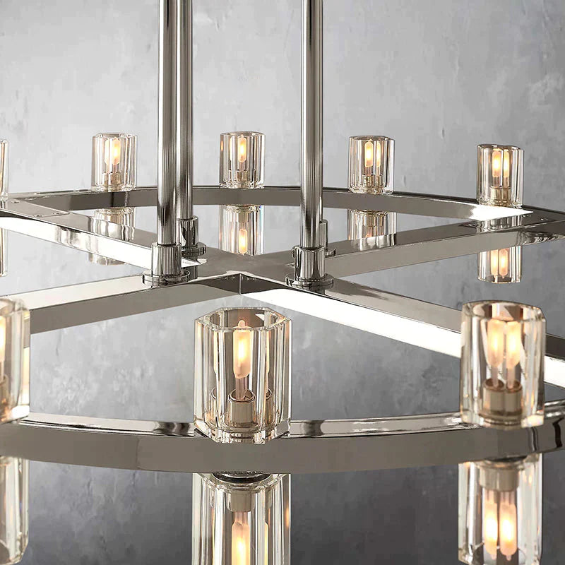 Customize Arcachona Led 3 Tier Round Chandelier(60”+48”+36”)