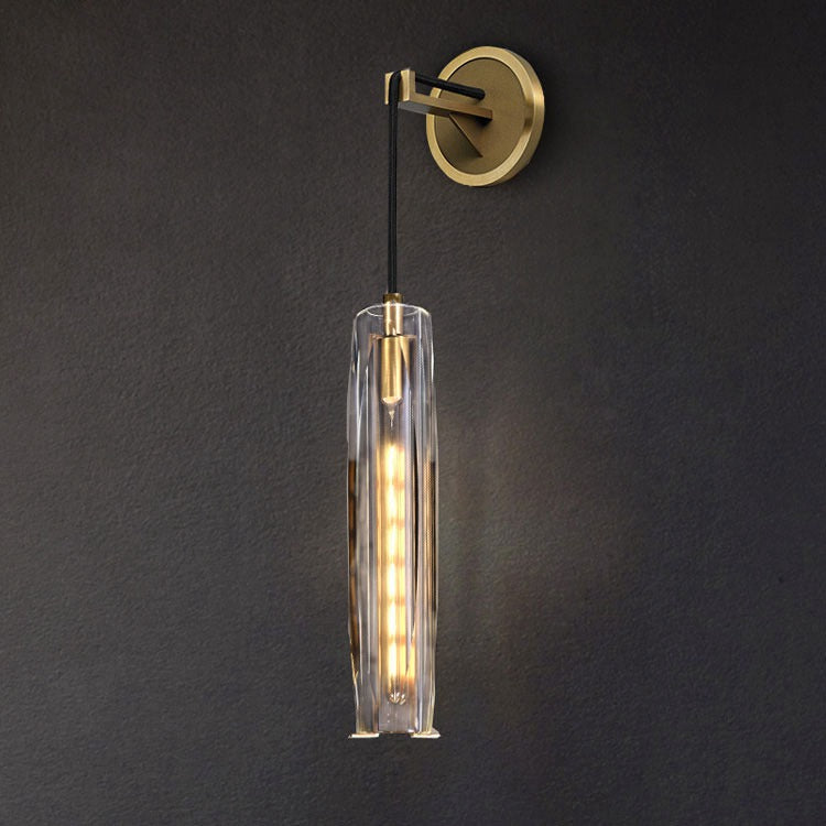 Crystal Pendant Shad Wall Sconce For Dinner Room