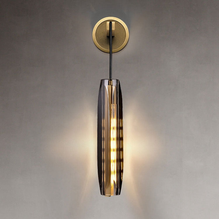 Crystal Pendant Shad Wall Sconce For Dinner Room