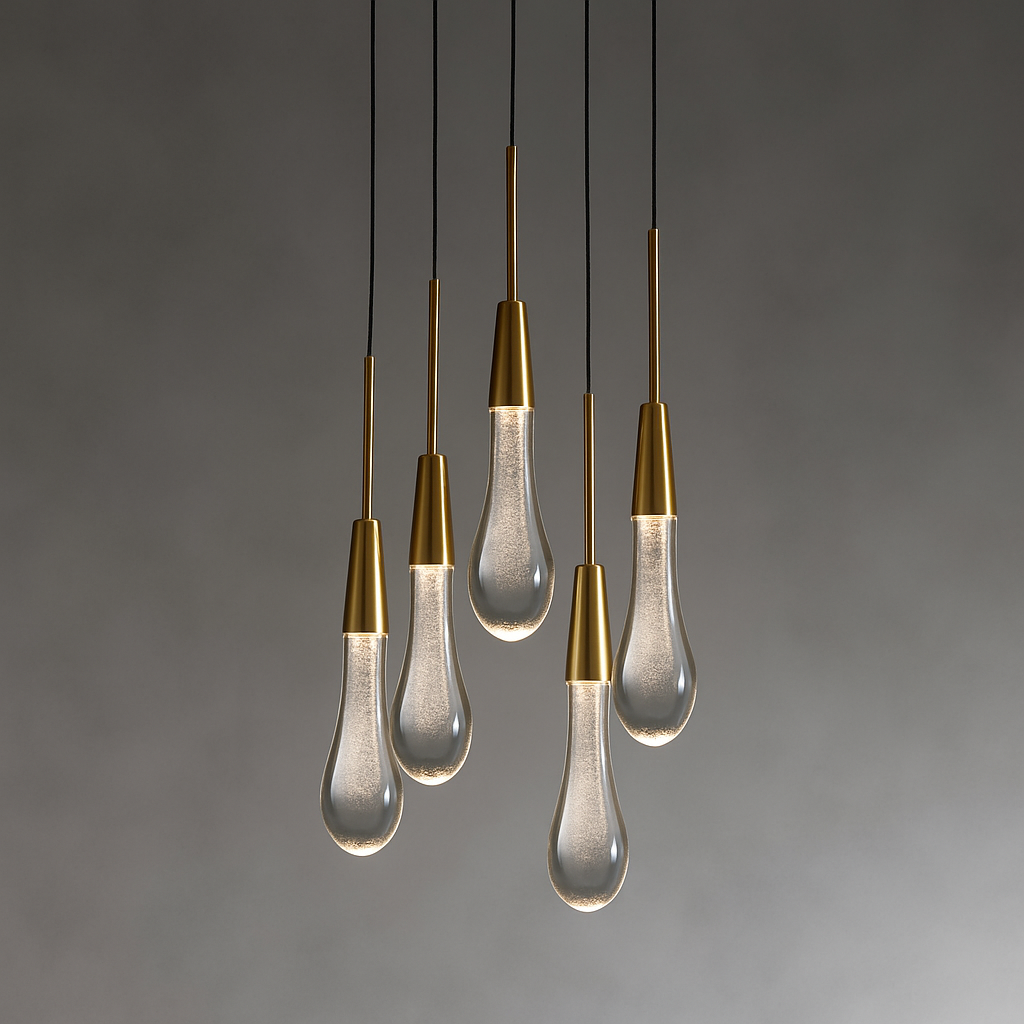 Solitaire 5 Light Pendant