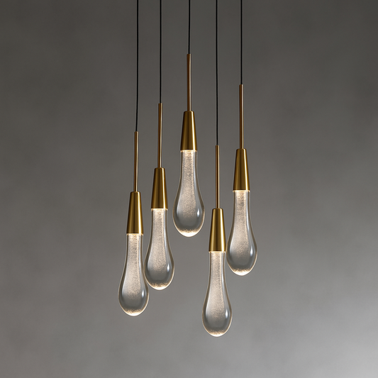 Solitaire 5 Light Pendant