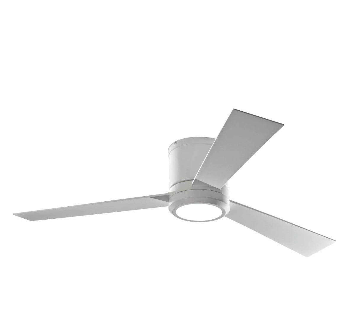 52 Inch Flush Mount Contemporary Indoor LED Ceiling Fan with Light, Remote(Qty:1000)