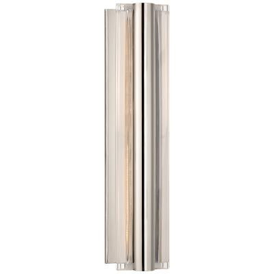 DALEY LINEAR SCONCE POLISHED NICKEL 18”