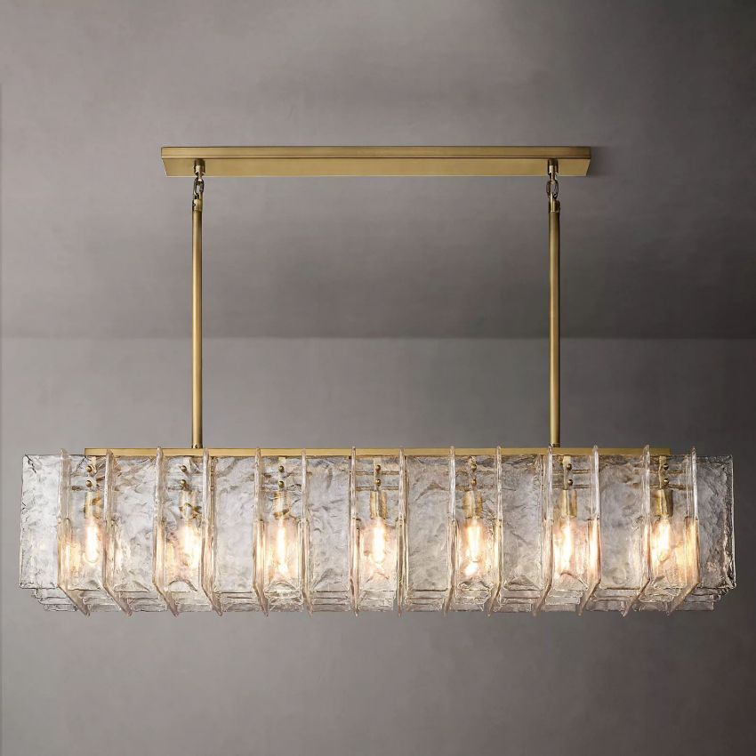 Lanttace Linear Chandelier 67" 14-Lights