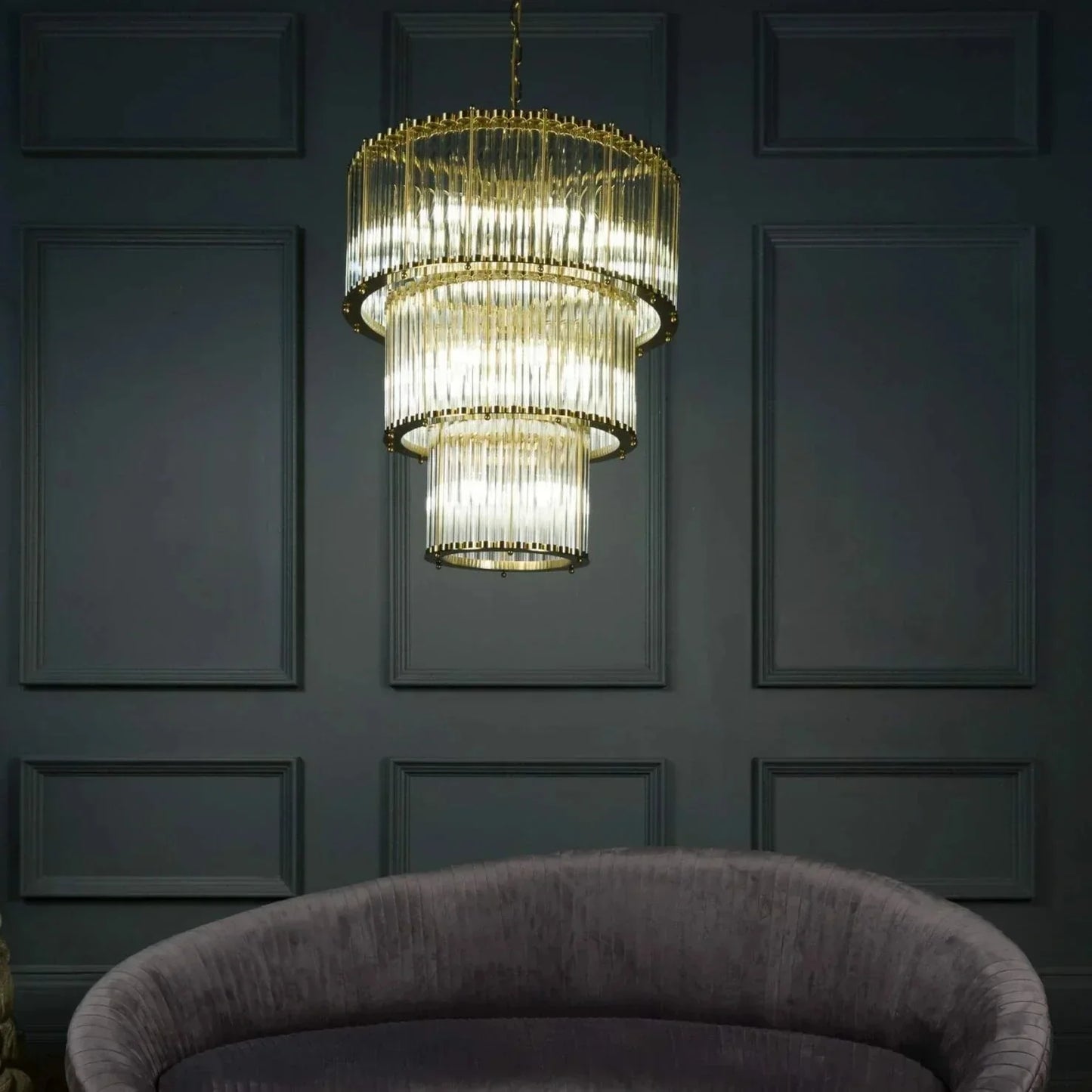 The Triple Monza Chandelier