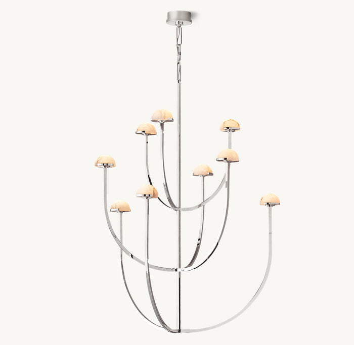 PEDRA ROUND CHANDELIER 40"