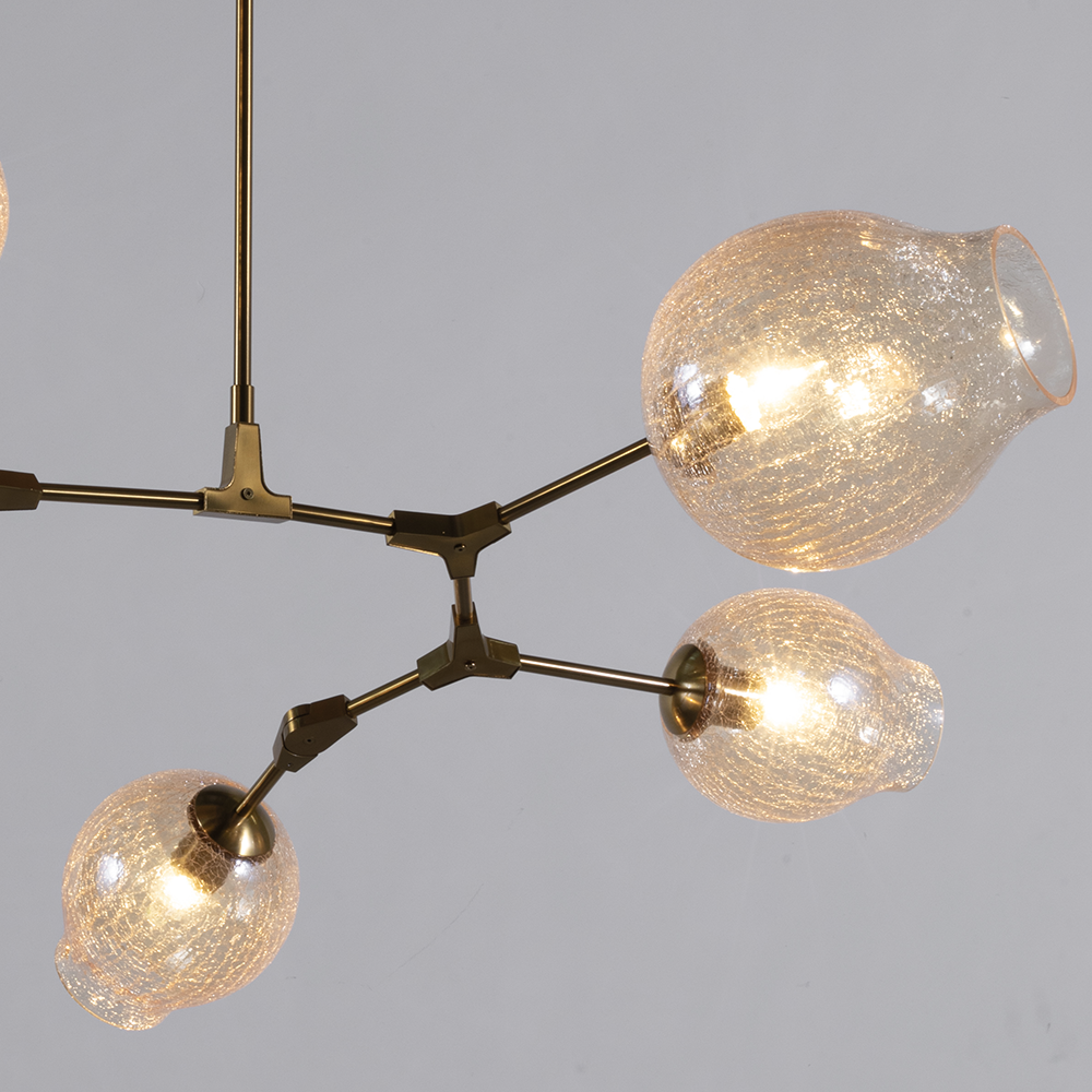 Covington Drop Globe Branching Bubble Chandelier 30''