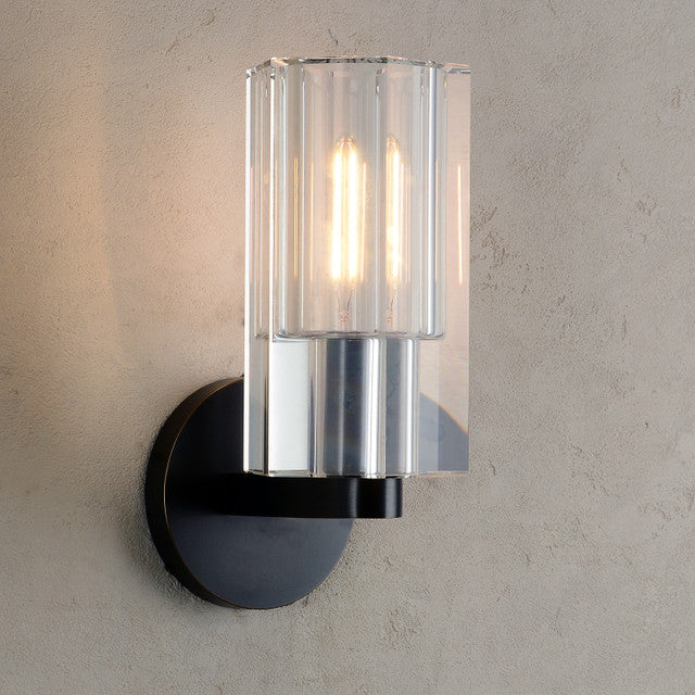 Arcachon Crystal Wall Sconce  9"H