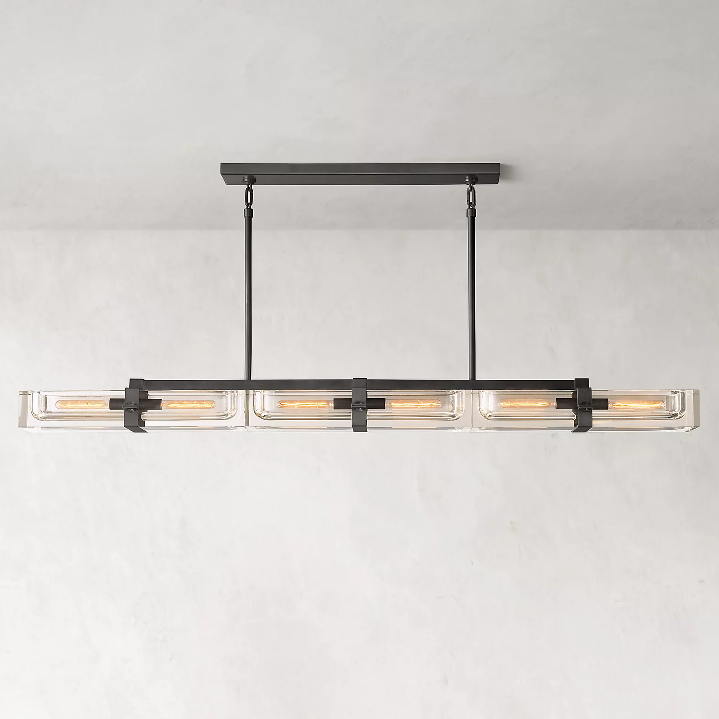 Savine Linear Chandelier 72" 6-Lights
