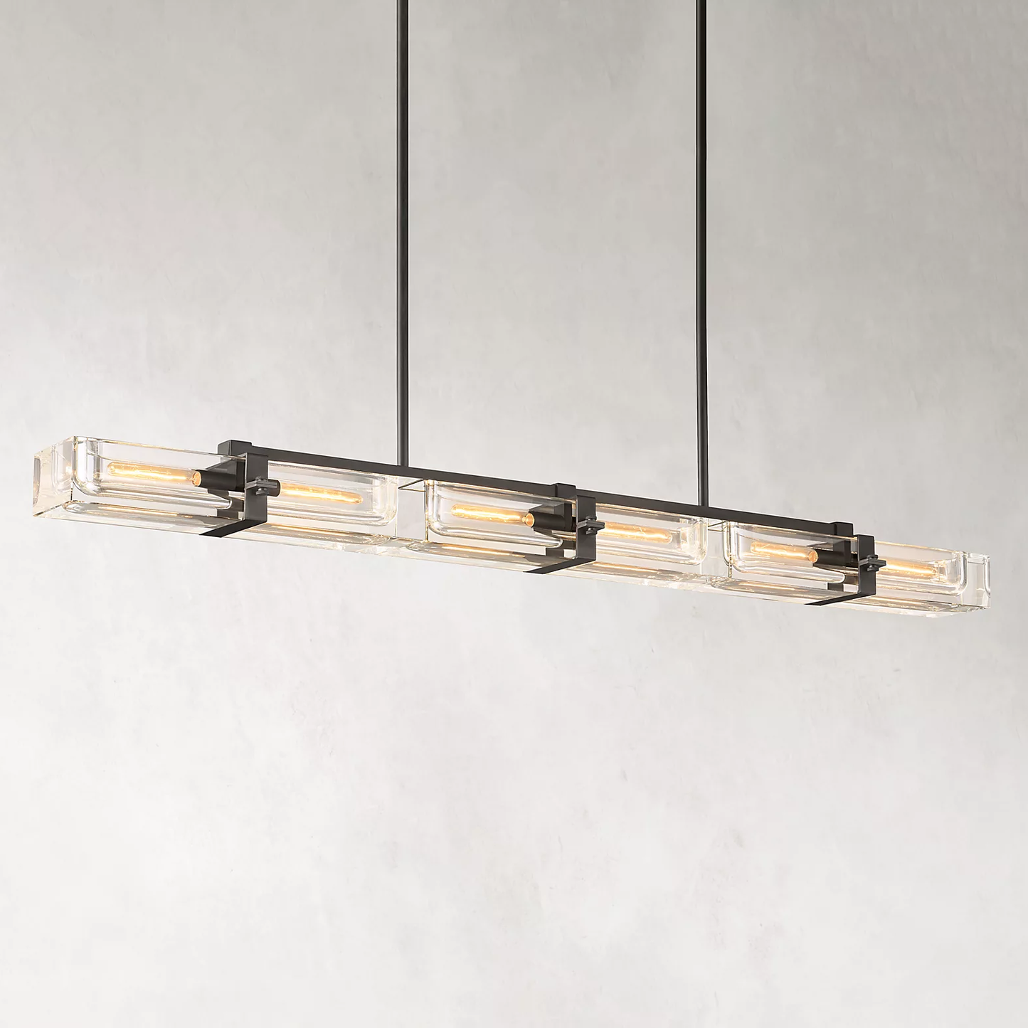 Savine Linear Chandelier 72" 6-Lights