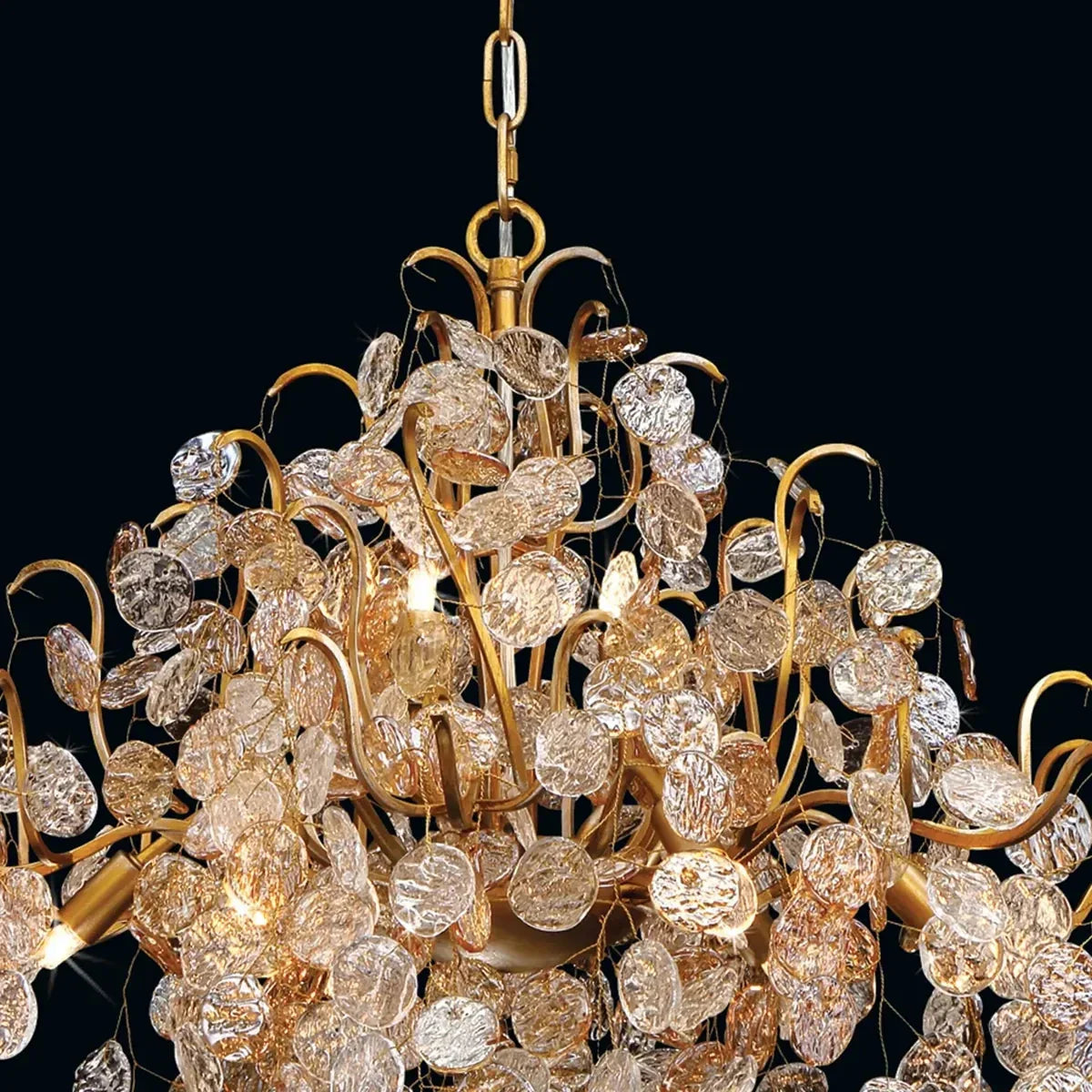 Campo Round Chandelier 8 Light 26"W