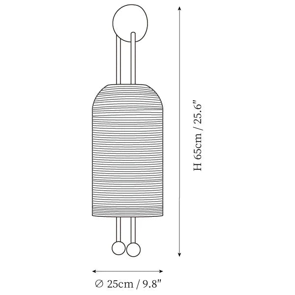 Lantern Glass Sconce