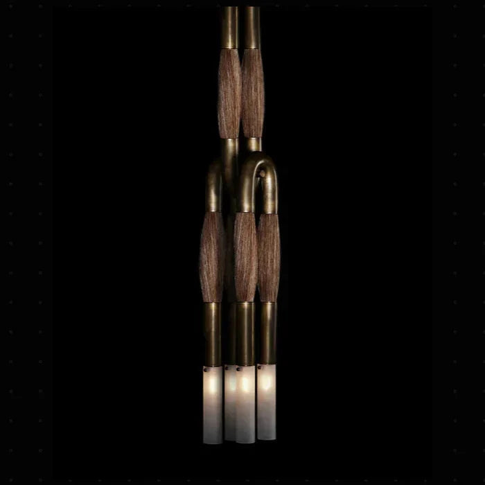 Antonia Horsehair Pendant 4-Light