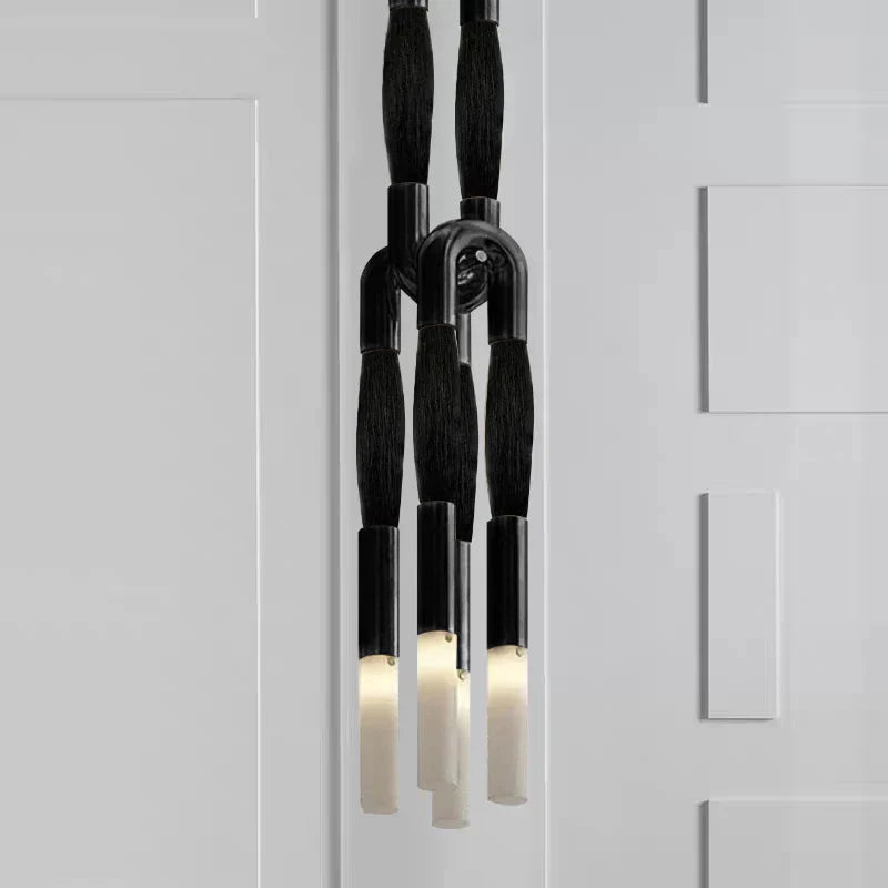 Antonia Horsehair Pendant 4-Light