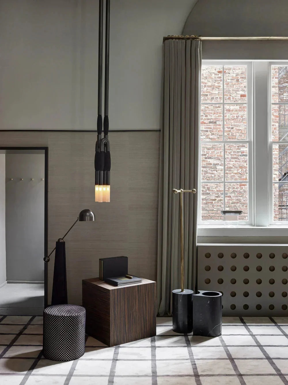 Antonia Horsehair Pendant 4-Light