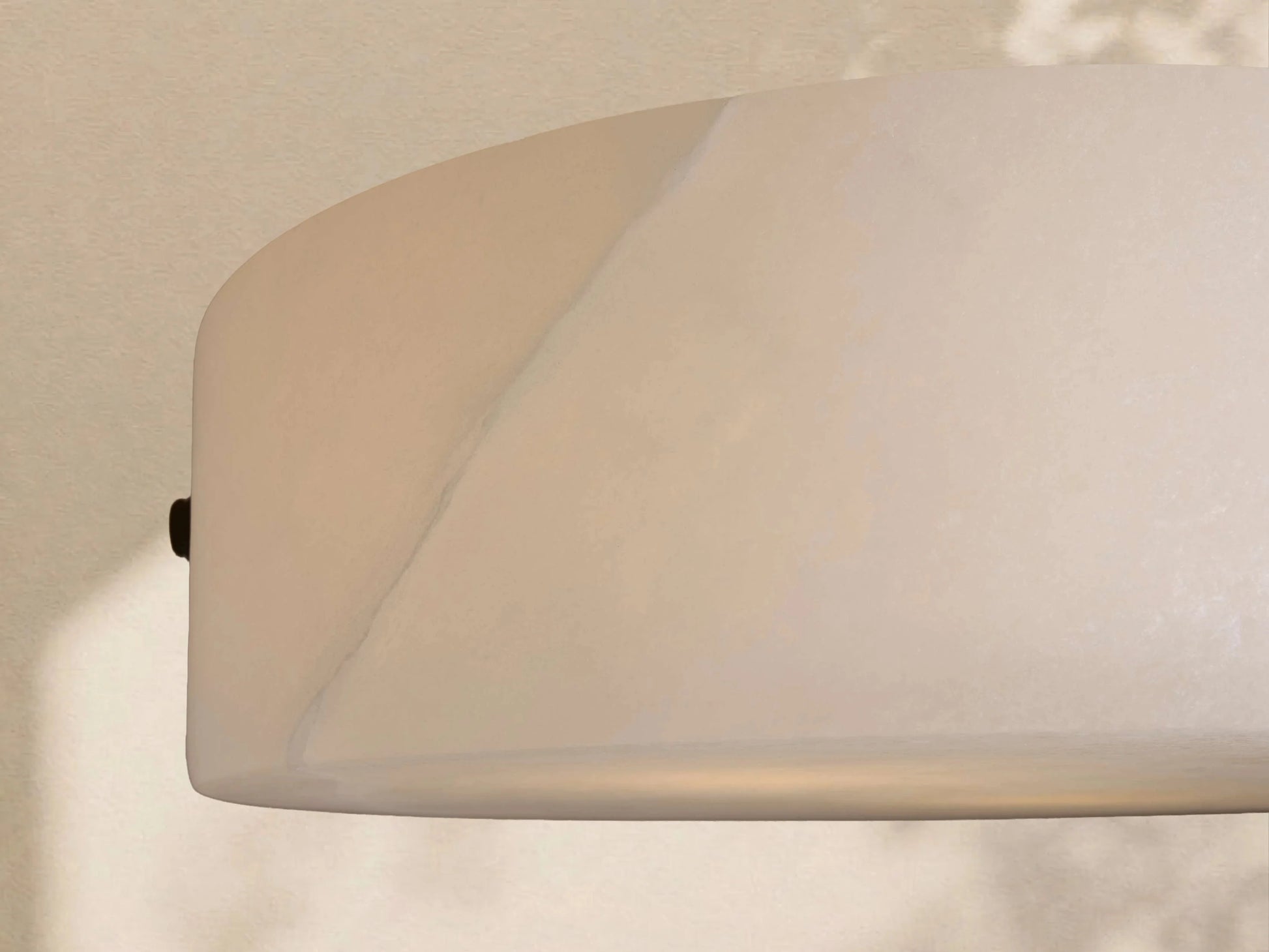 Calera Alabaster Stone Flushmount
