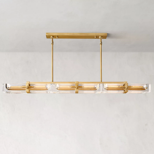 Savine Linear Chandelier 72" 6-Lights