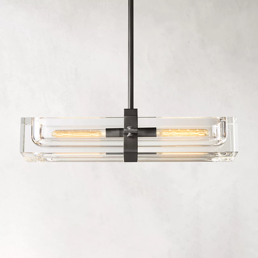 Savine Linear Chandelier 24" 2-Lights