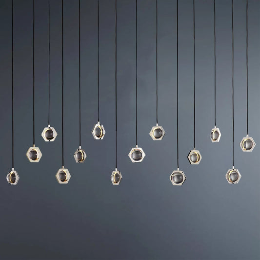 Eclatant Linear Chandelier W 72''