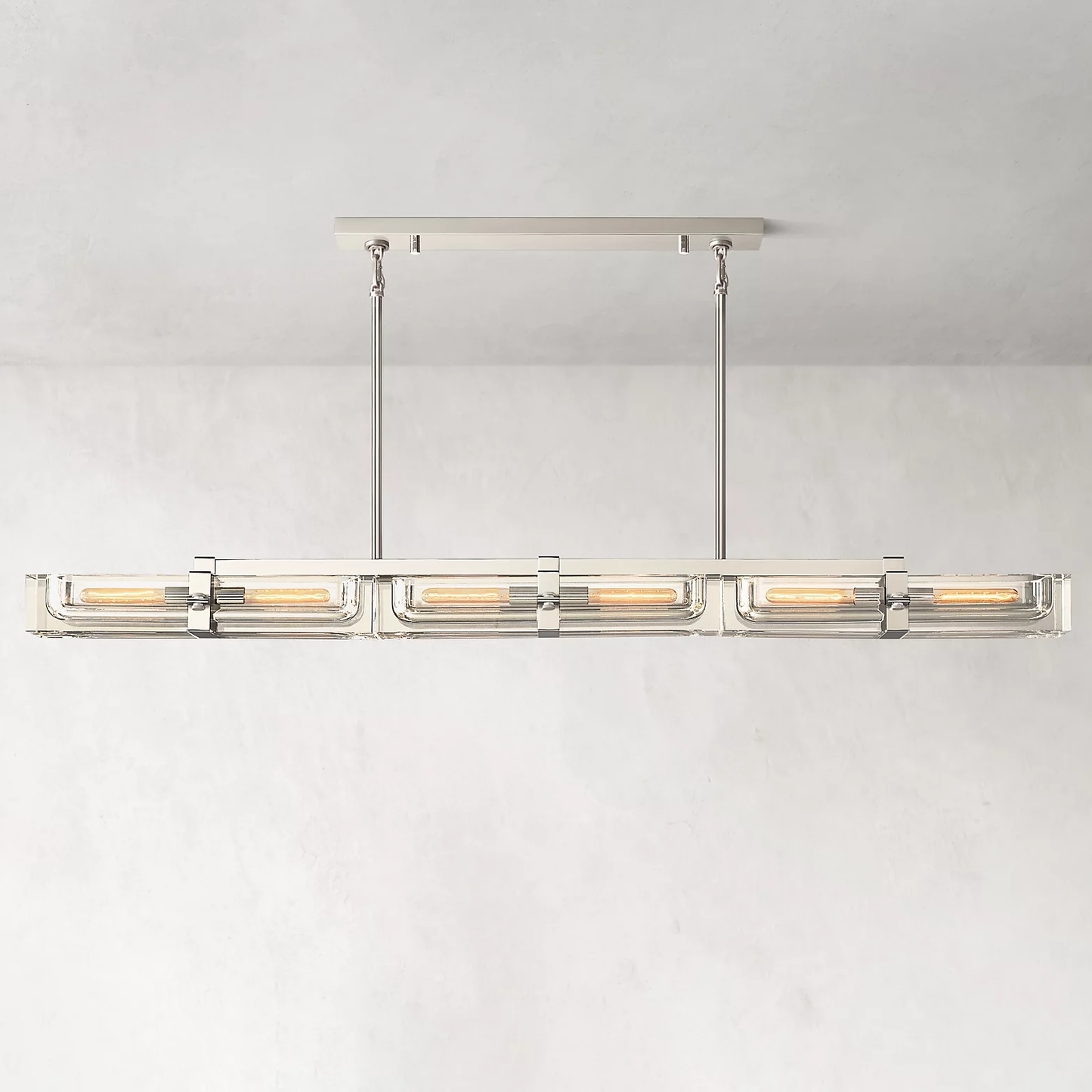 Savine Linear Chandelier 72" 6-Lights
