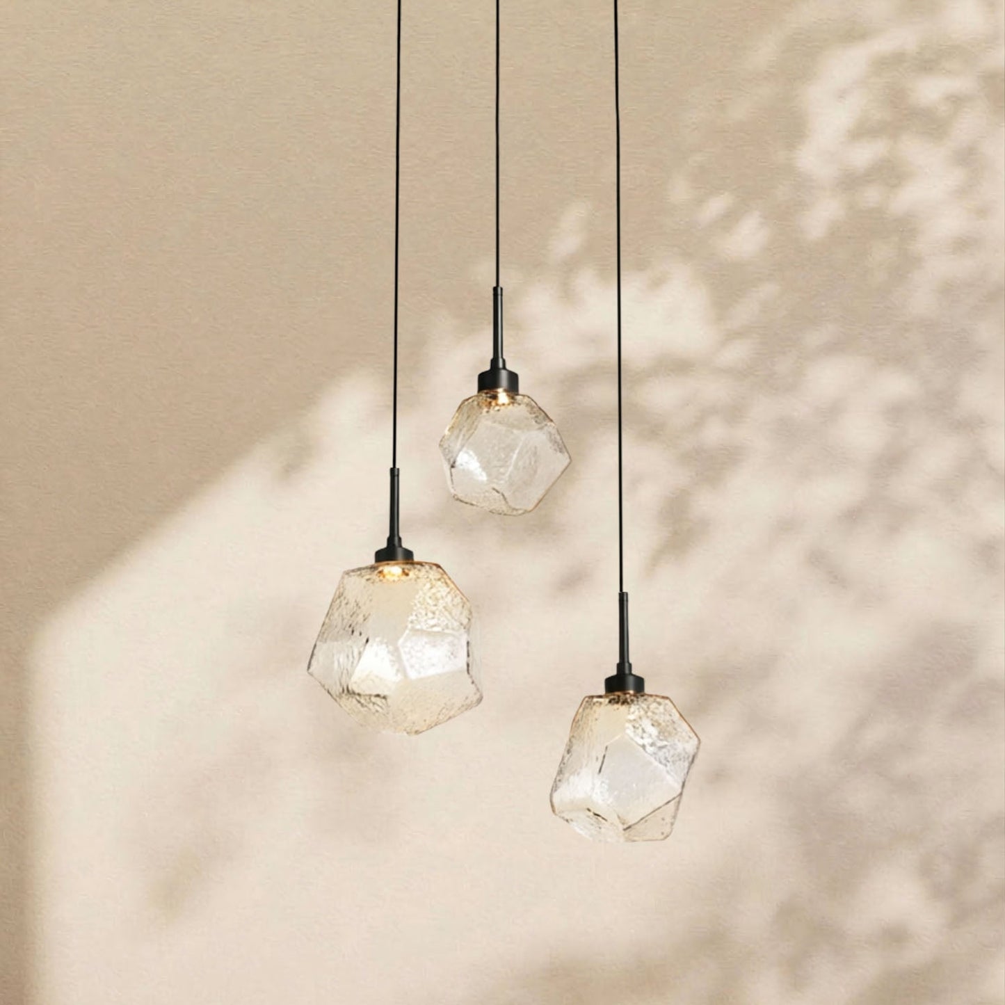 Art Twisted Round Chandelier