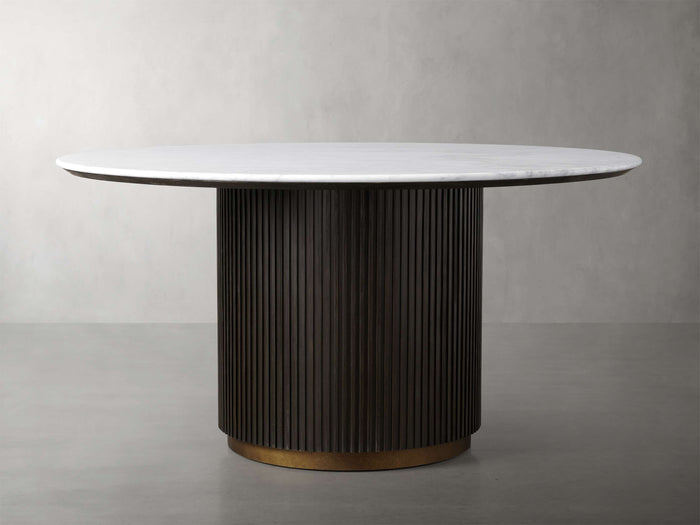 Finnley Round Dining Table 48" 60"