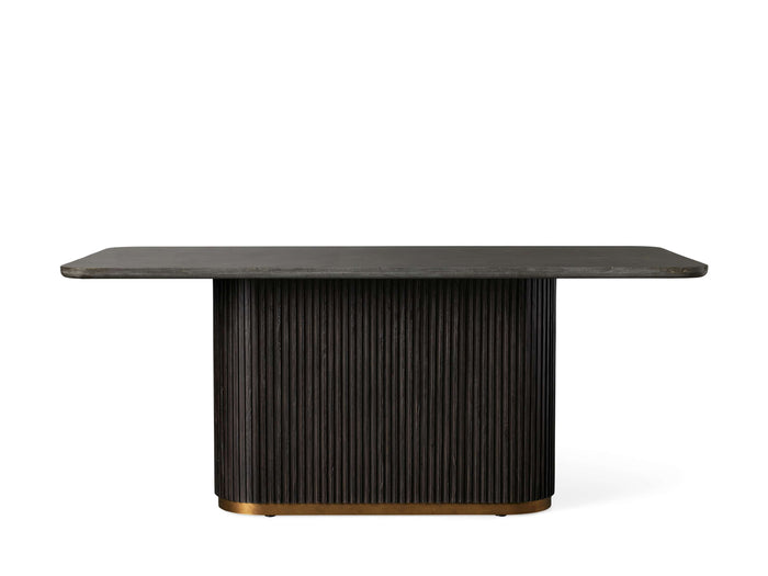 Finnley Dining Table Bluestone Carrara 72" 84" 96 108''
