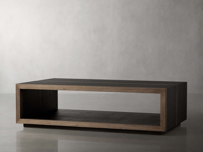 Mihaela Oak Coffee Table 48'' 56" 64"