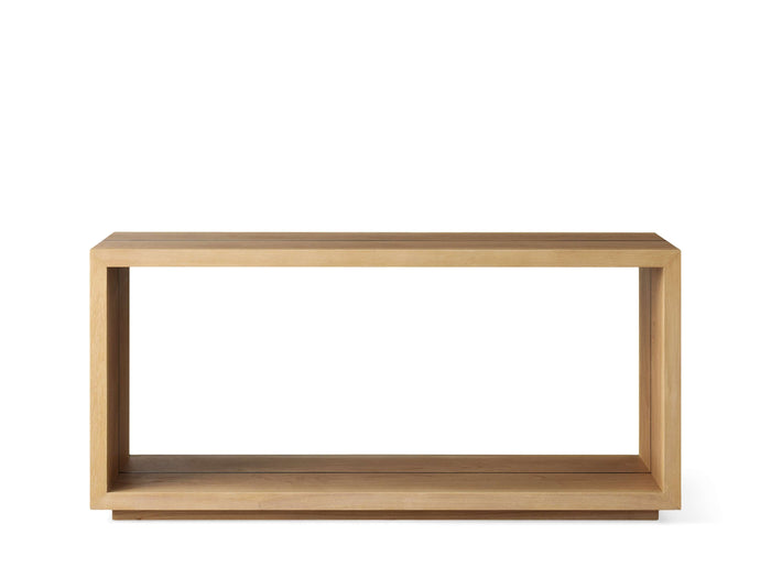Mihaela Oak Console Table in Vin Alb 60" 72"