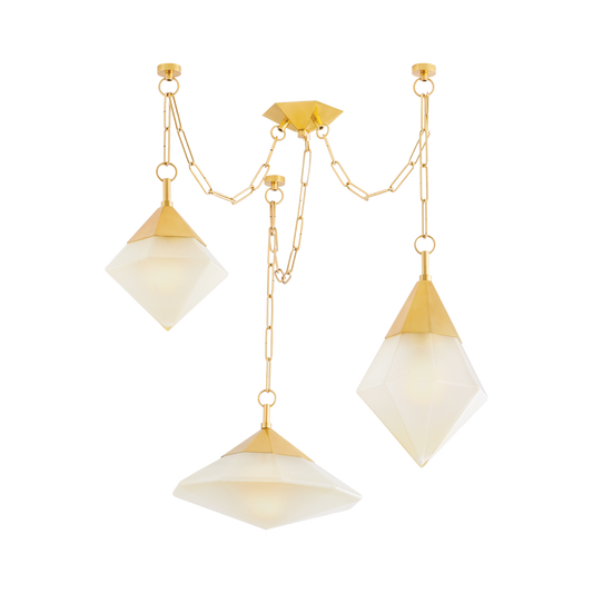 Angelique Clear Functional Design Chandelier