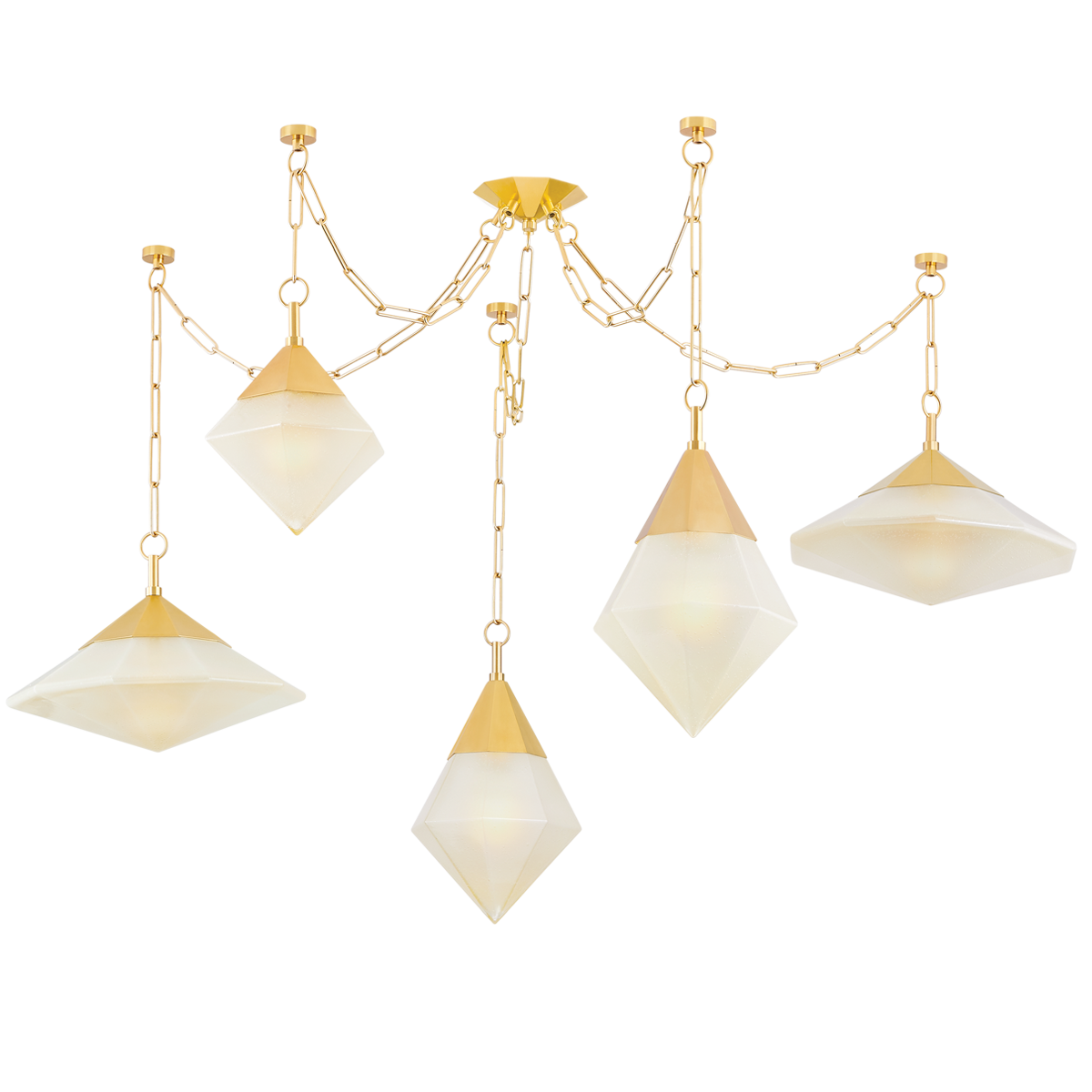 Angelique Clear Functional Design Chandelier