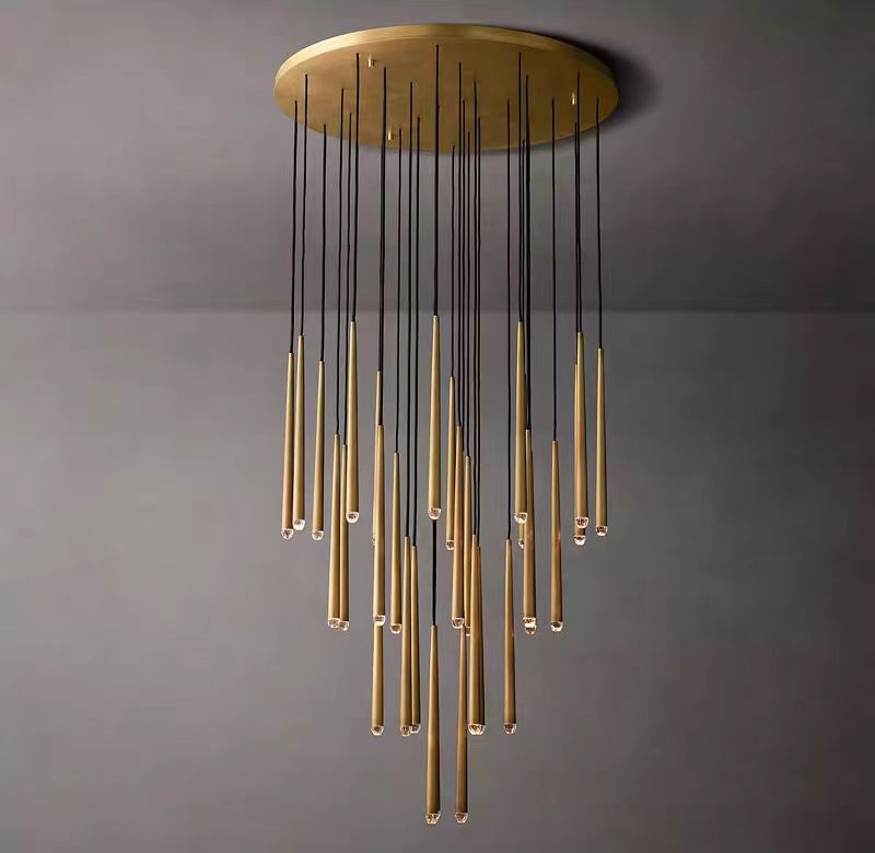 Aquitania Round Chandelier 24" 30" 48"