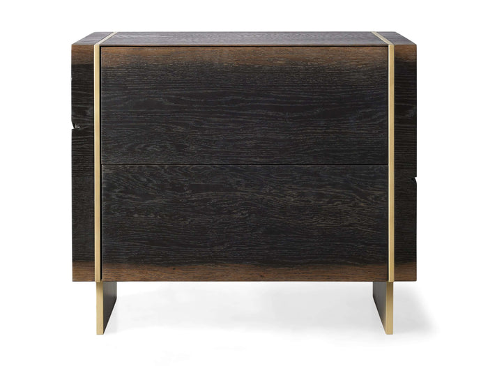 Mihaela Oak Nightstand 28"