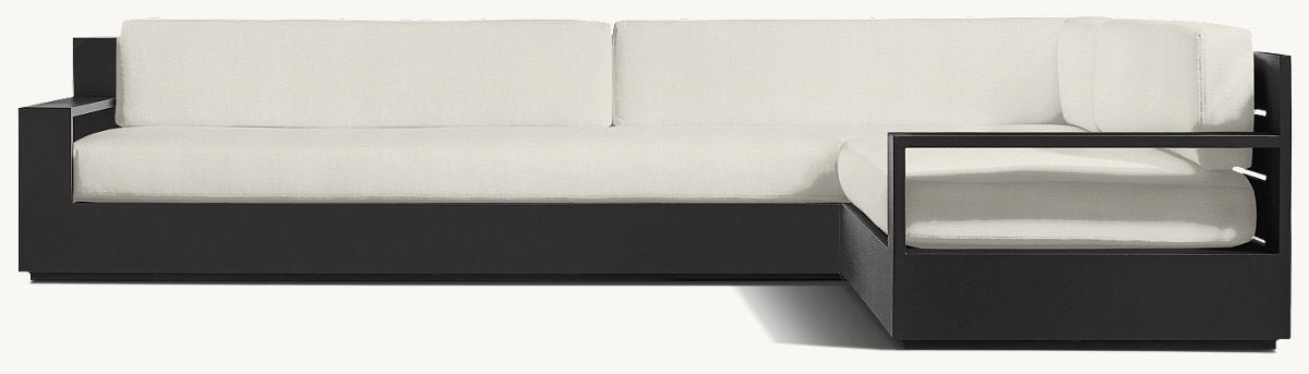 Marbella Aluminum Right-Arm L-Sectional