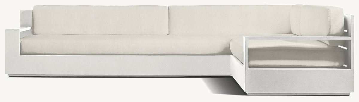Marbella Aluminum Right-Arm L-Sectional